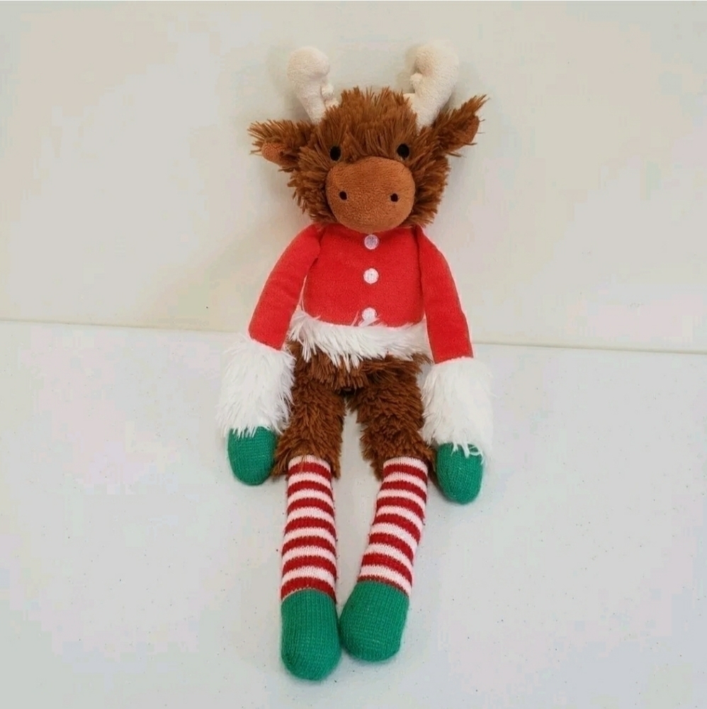 Manhattan Toy 18" Christmas Holiday Moose Long Legs 2018 Plush